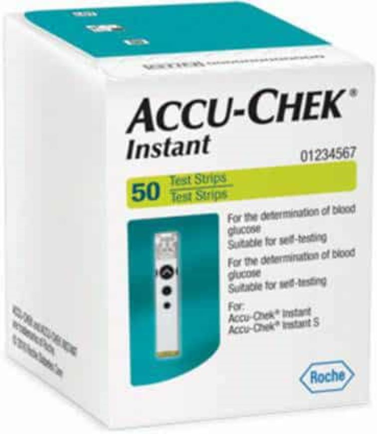 ACCUCHEK INSTANT STRIP 50``S
